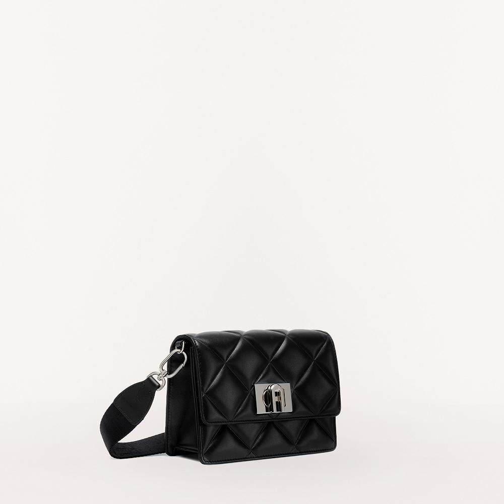 Bolso Bandolera Furla Colombia - 1927 Soft Bolsos Mujer Negras 124365VKP